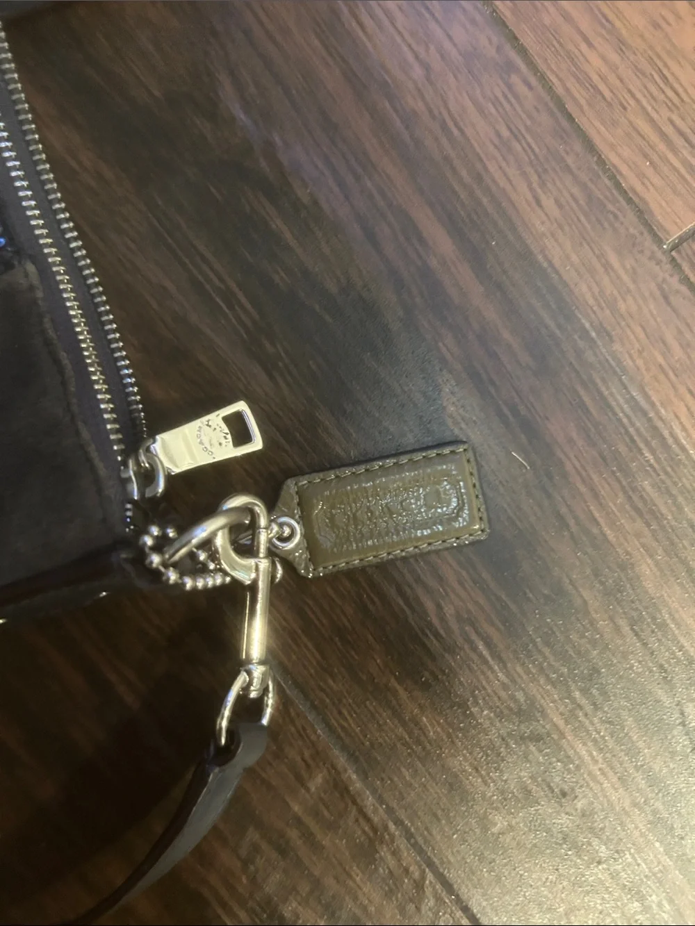 Coach Taylor Suede and Snakeskin Embossed Leather Carryall/Satchel